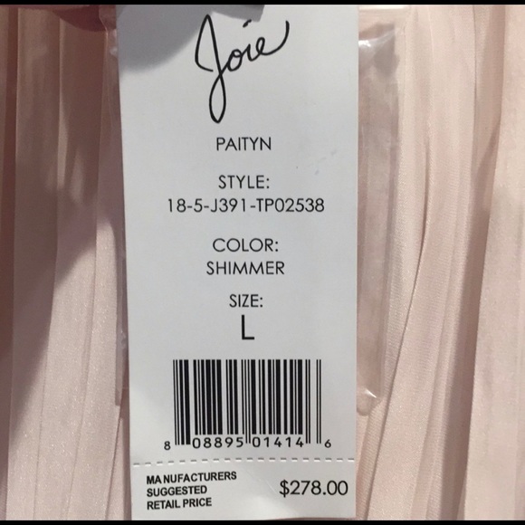 NEW Joie Pleated Top - Picture 6 of 6